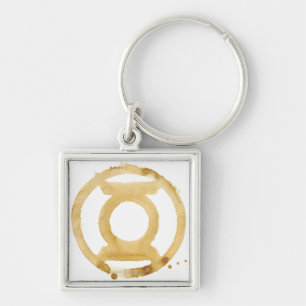 Coffee Lantern Symbol Key Ring