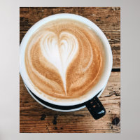 Coffee Latte Art Heart