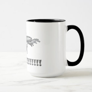 Coffee!!!!!!!!! Leaping Frog, Pencil Art Mug