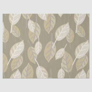 coffee leaves tissue paper