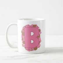 Coffee Letter B: Monogram Initial