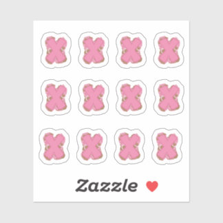 Coffee Letter X: Monogram Initial Sheet