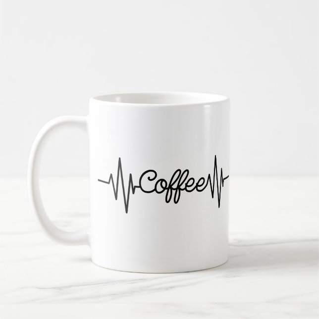 Coffee|  Lifeline Coffee Mug (Left)