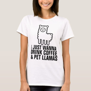COFFEE & LLAMAS T-Shirts