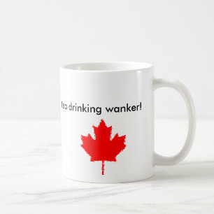 coffee logo, MapleLeaf painted, I'm drinking co... Mug