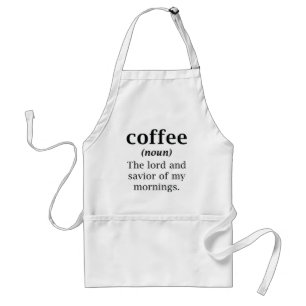 Coffee Lord And Savior Standard Apron