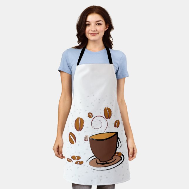 Coffee Love Apron (Worn)