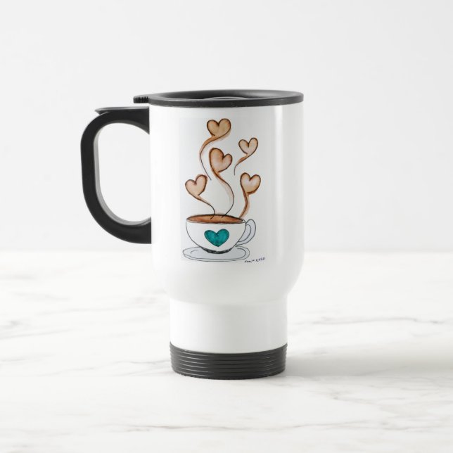 Coffee Love  Coffee Mug (Left)