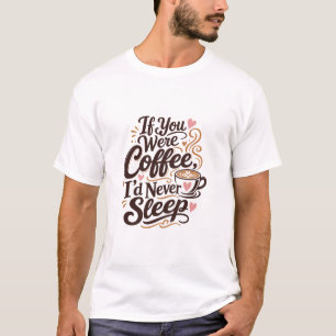 Coffee love flirty message T-Shirt