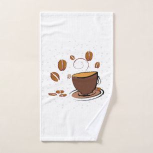 Coffee Love Hand Towel