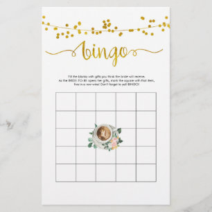 Coffee Love is Brewing Bingo Bridal Shower Games