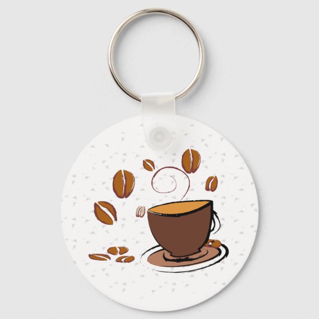 Coffee Love Key Ring (Front)