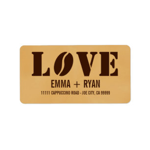 Coffee LOVE Label