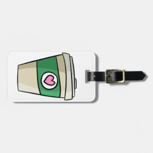 Coffee Love Luggage Tag