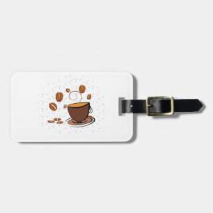 Coffee Love Luggage Tag