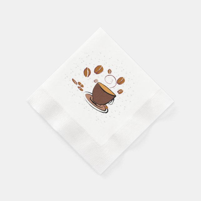 Coffee Love Napkin (Corner)