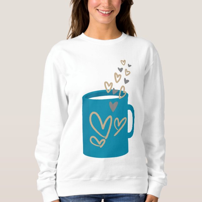 Coffee love sweatshirt (Front)
