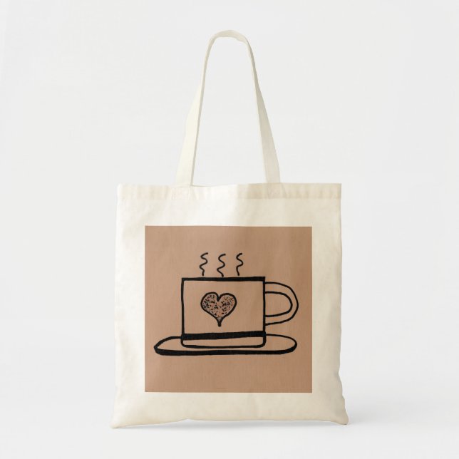 Coffee Love Tote Bag (Front)