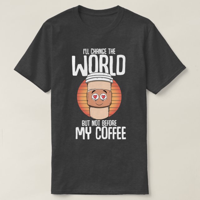 Coffee Lover 5 T-Shirt (Design Front)