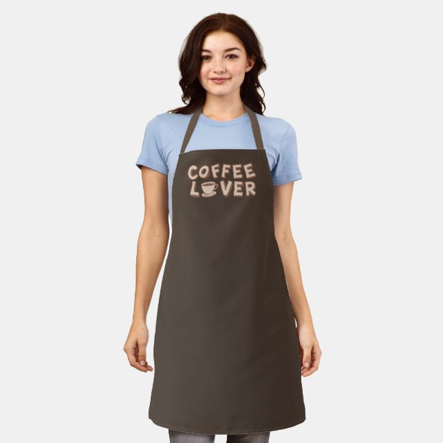 Coffee Lover Apron (Worn)