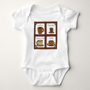 Coffee Lover Baby Bodysuit