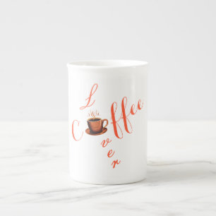 Coffee Lover Bone China Mug