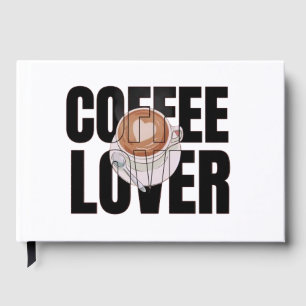 Coffee Lover – Coffee Addict Morning Caffeine Desi Guest Book
