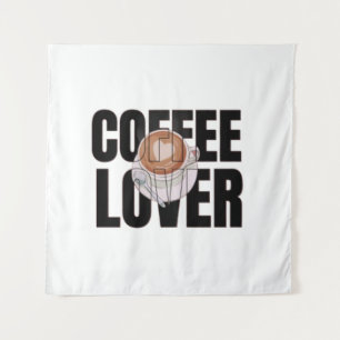 Coffee Lover – Coffee Addict Morning Caffeine Desi Tapestry