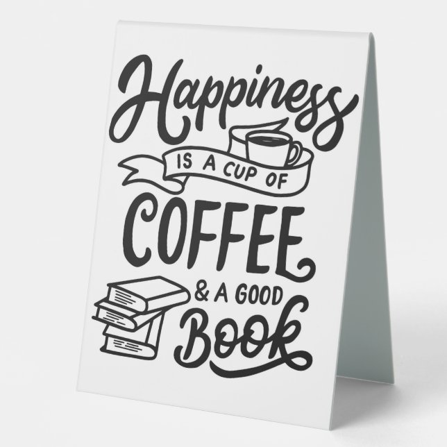 Coffee Lover Coffee And A Good Book (Front)
