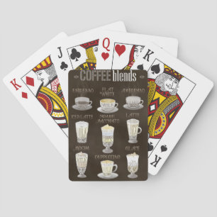 Coffee Lover Coffee Blends All Playing Cards