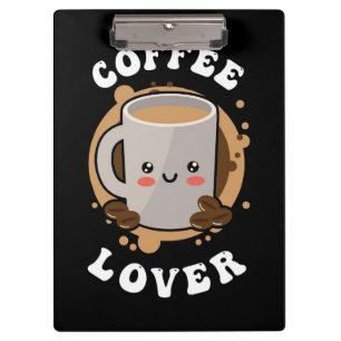 Coffee Lover Coffee Cappuccino Lover Clipboard