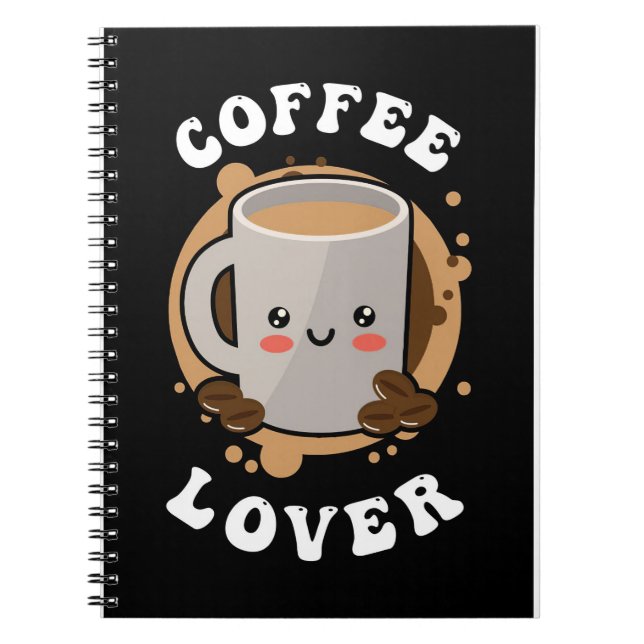 Coffee Lover Coffee Cappuccino Lover Notebook (Front)