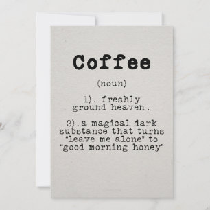 Coffee Lover Coffee Definition Save The Date