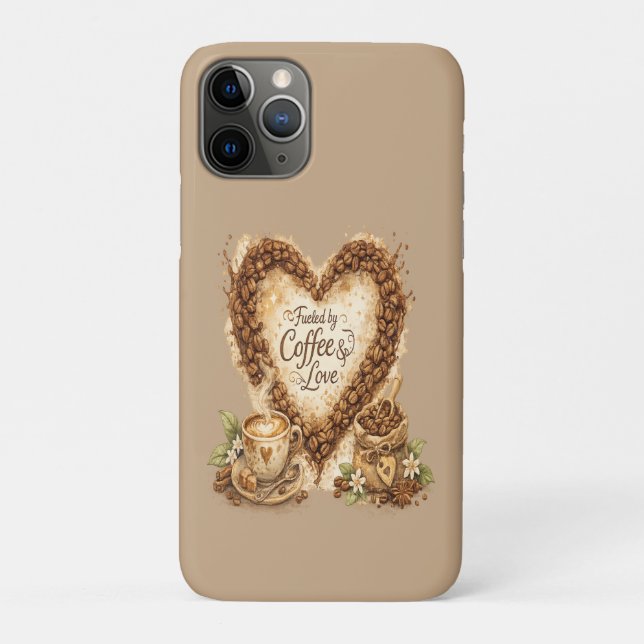 Coffee lover Cosy Vintage  Case-Mate iPhone Case (Back)