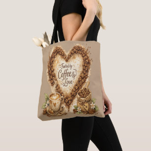 Coffee lover Cosy Vintage Tote Bag