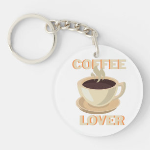 Coffee Lover – Cute & Cosy for Caffeine Fans Key Ring