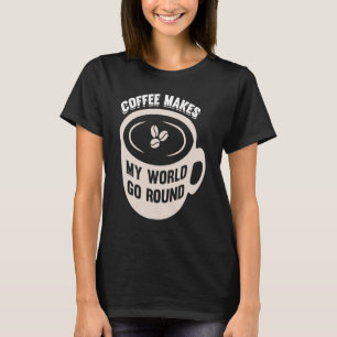 Coffee Lover Espresso Barista Cappuccino Latte Art T-Shirt