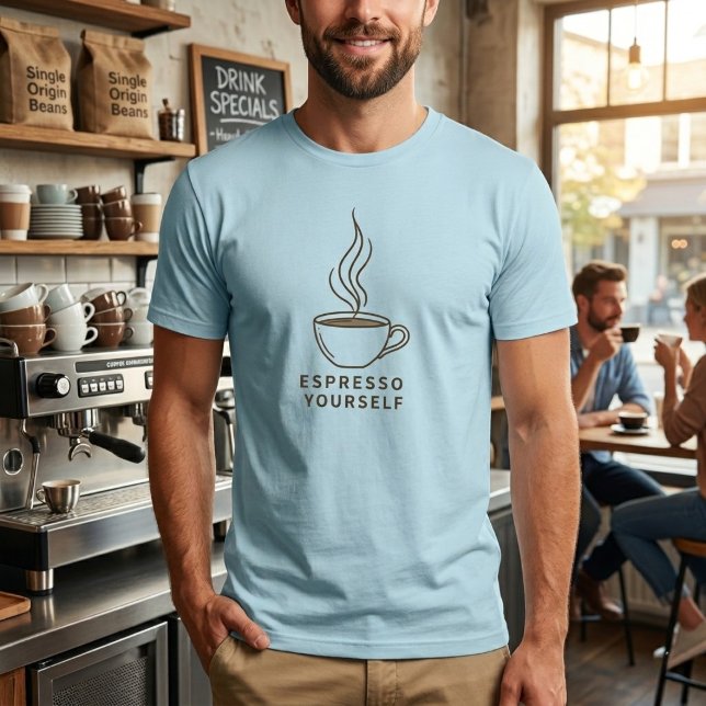 Coffee Lover Espresso Cup Graphic Shirt (Creator Uploaded)