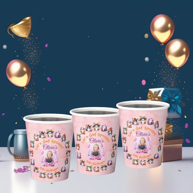 Coffee Lover Ghost Party Paper Cup for Kids Party (Creator Uploaded)