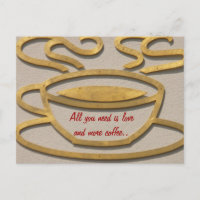 Coffee Lover Gift Present Customise Name Quote