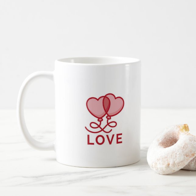 Coffee Lover Gifts Mug (With Donut)