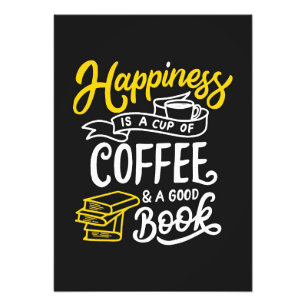 Coffee Lover Happiness Is A Cup Of Coffee Photo Print