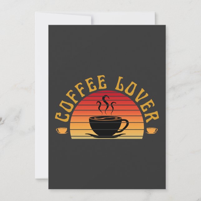 COFFEE LOVER INVITATION (Front)