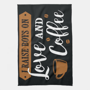 Coffee Lover Love And Coffee Tea Towel