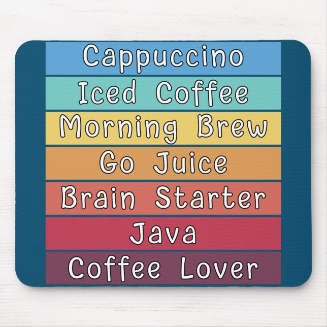 Coffee Lover   Mouse Mat (Front)