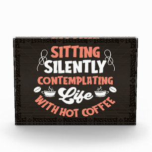 Coffee Lover My Life With Hot Coffee Photo Block