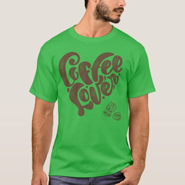Coffee Lover pd68 boy T-Shirt (Front)