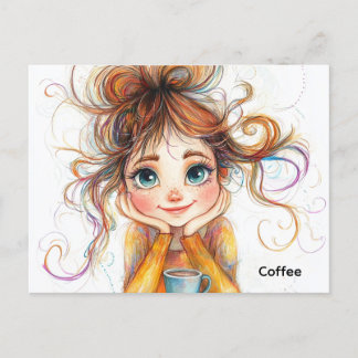 Coffee Lover Postcard
