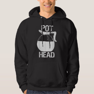 Coffee Lover Pot Head Hoodie