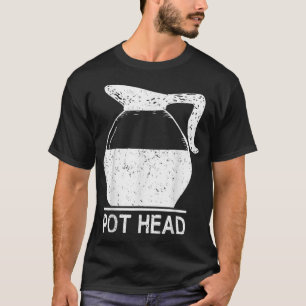 Coffee Lover Pot Head TShirt